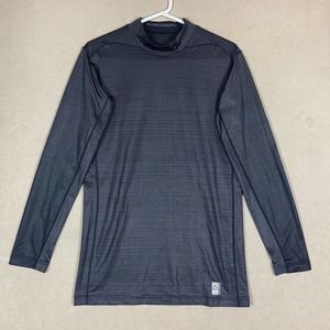 Nike Pro‎ Combat Athletic Top Adult Extra Large Black Compression Hyperwarm Mens